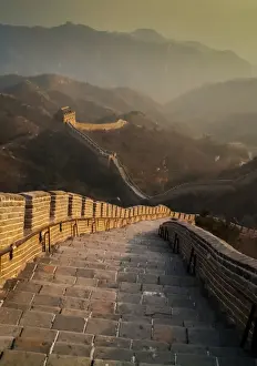 Ancient Chinese Structures Prints: Down the Wall