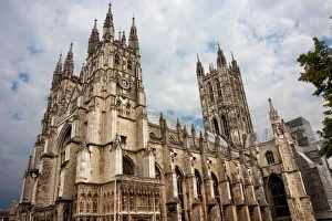 West facade of the cathedral of Canterbury West facade of the cathedral of Canterbury