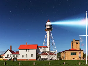 Whitefish Point Lighthouse by Moonlight Whitefish Point Lighthouse by Moonlight