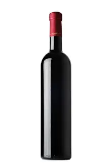 Alcoholic Beverage Image Prints: Wine bottle