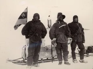 The Captain, Shackleton and Wilson The Captain, Shackleton and Wilson