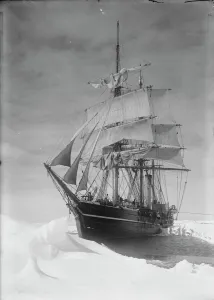 The Terra Nova held up in the pack ice. December 13th 1910 The Terra Nova held up in the pack ice. December 13th 1910