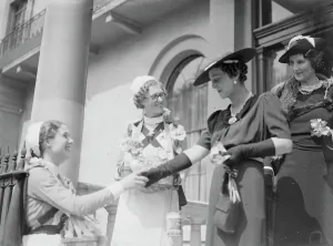 Alexandra Day, 1936. The Duchess of Kent, President of the Queen Alexandra Rose Day Fund Alexandra Day, 1936. The Duchess of Kent, President of the Queen Alexandra Rose Day Fund