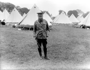 Arundel Camp. Duke of Norfolk in Uniform of Colonel of 4th Sussex Regt. Territorials 1913 Arundel Camp. Duke of Norfolk in Uniform of Colonel of 4th Sussex Regt. Territorials 1913
