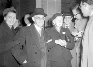 Britian, London: Retired schoolteacher Mr and Mrs Claude Epps Britian, London: Retired schoolteacher Mr and Mrs Claude Epps