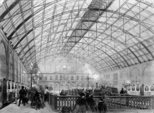 Charing Cross Railway Station in London 1864 ? TopFoto Charing Cross Railway Station in London 1864 ? TopFoto