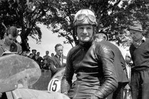 Douglas, Isle of Man: Britians Mike Hailwood, motor cycle World Champion pictured Douglas, Isle of Man: Britians Mike Hailwood, motor cycle World Champion pictured