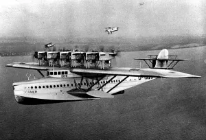 Twelve engines aeroplane - The Do X Flying boat. 1930 Twelve engines aeroplane - The Do X Flying boat. 1930