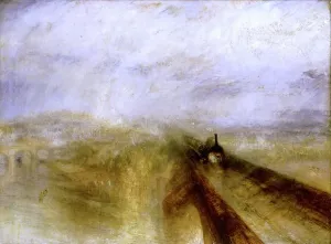 Brunel Prints: Rain, Steam and Speed - 1844 Great Western Railway Print