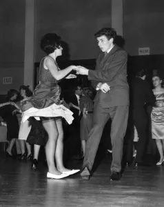 The jive 1950 dance / dancing / party season / celebration / happy vintage news The jive 1950 dance / dancing / party season / celebration / happy vintage news