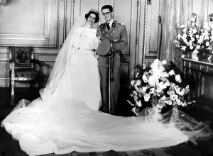 King Baudouin and Dona Fabiola De Mora Y Aragon, daughter of the Spanish Countess King Baudouin and Dona Fabiola De Mora Y Aragon, daughter of the Spanish Countess