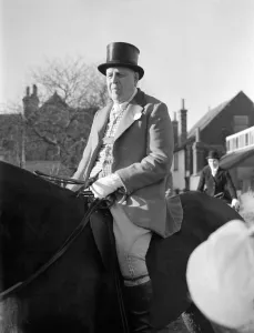 Well know figure of the Old Surrey and Burstow Hunt Sir Philip H. Manson-Bahr, M Well know figure of the Old Surrey and Burstow Hunt Sir Philip H. Manson-Bahr, M