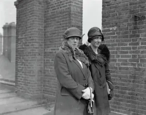 Lifeboat Heroes Decorated in London Two of the women who dragged the Boulmer lifeboat Lifeboat Heroes Decorated in London Two of the women who dragged the Boulmer lifeboat