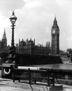 London Parliament Buildings General view across the River Thames London Parliament Buildings General view across the River Thames