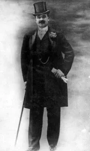 Marquis Albert Jules Felix Philippe De Dion : born 1856 French Motor car racing driver Marquis Albert Jules Felix Philippe De Dion : born 1856 French Motor car racing driver