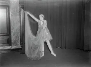 Nancy Price and her daughter in a dance Matinee A dancing matinee is being given Nancy Price and her daughter in a dance Matinee A dancing matinee is being given