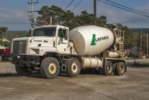 Paystar 5000 cement mixer parked up for the weekend on wast ground on Manitoulin Paystar 5000 cement mixer parked up for the weekend on wast ground on Manitoulin