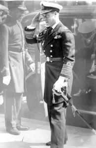 The Prince of Wales Edward VIII arriving for the Royal Tournament at Olympia 9th May 1935 The Prince of Wales Edward VIII arriving for the Royal Tournament at Olympia 9th May 1935