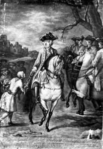 Prince William, Duke of Cumberland accepting the surrender of the Jacobite rebels at Prince William, Duke of Cumberland accepting the surrender of the Jacobite rebels at
