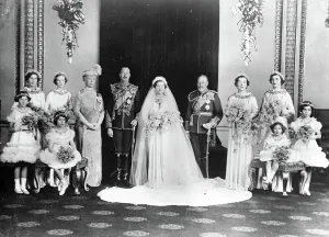 Royal wedding. HRH Prince Henry, Duke of Gloucester and Lady Alice Montagu Douglas Royal wedding. HRH Prince Henry, Duke of Gloucester and Lady Alice Montagu Douglas