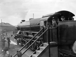 Visit to the Duke and Duchess of York to the southern railway?s works at Ashford Visit to the Duke and Duchess of York to the southern railway?s works at Ashford