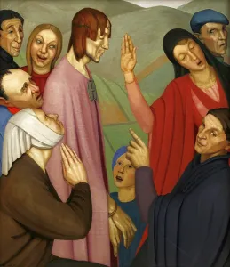 Christ Mocked, Annie Walke (1877-1965) Christ Mocked, Annie Walke (1877-1965)