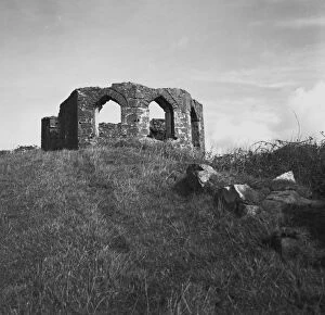 Images Dated 2nd April 2019: Coastguard watch house, St Michael Caerhays, Cornwall. 1982