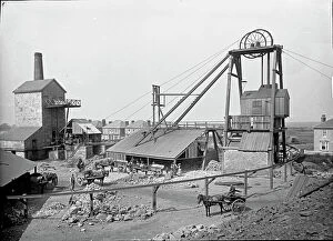 Related Images Collection: East Pool Mine, Illogan, Cornwall. 1895