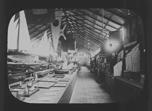 Images Dated 2nd April 2019: Exhibition hall, Cornwall County Fisheries Exhibition, Truro, Cornwall. July to August 1893