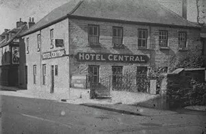 Truro Collection: Hotel Central, Quay Street, Truro, Cornwall. Around 1930