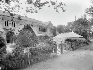 Lanherne Convent, St Mawgan in Pydar, Cornwall. 1906 Lanherne Convent, St Mawgan in Pydar, Cornwall. 1906