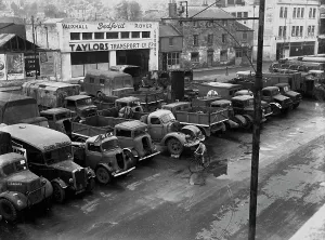 Lemon Quay from Back Quay, Truro, Cornwall. Mid 1940s, towards the end of the Second World War Lemon Quay from Back Quay, Truro, Cornwall. Mid 1940s, towards the end of the Second World War