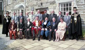 Mayor Making, Lostwithiel, Cornwall. May 1997 Mayor Making, Lostwithiel, Cornwall. May 1997