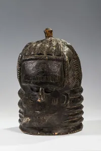Mende Sowei Mask, Sierra Leone, West Africa Mende Sowei Mask, Sierra Leone, West Africa