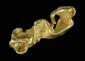 Print of Gold Nugget, Carnon Stream Works, Perranarworthal