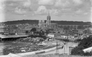 View of the Cathedral, Truro, Cornwall. After 1910 View of the Cathedral, Truro, Cornwall. After 1910