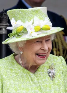 Print of Queen Elizabeth II at Royal Australian Air Force Centenary