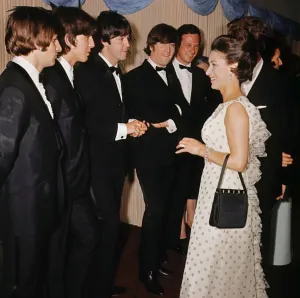 The Beatles and Princess Margaret Attend The Help Premier The Beatles and Princess Margaret Attend The Help Premier