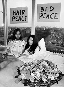 Hotel Collection: Lennon & Yoko Ono In Bed