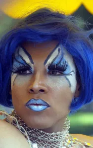 Mexico-Parade-Pride-Blue-Portrait-Face Mexico-Parade-Pride-Blue-Portrait-Face