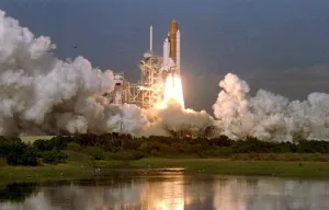 Us-Shuttle Columbia, Horizon Us-Shuttle Columbia, Horizon