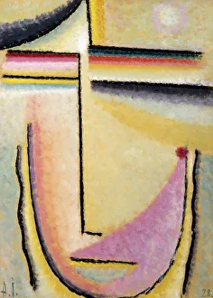 Abstract Head; Abstrakter Kopf, 1928 (oil on board) Abstract Head; Abstrakter Kopf, 1928 (oil on board)