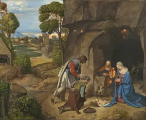 The Adoration of the Shepherds, 1505-10 (oil on panel) The Adoration of the Shepherds, 1505-10 (oil on panel)