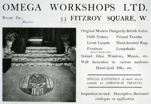 Adverisement for the Omega Workshops Ltd (print) Adverisement for the Omega Workshops Ltd (print)