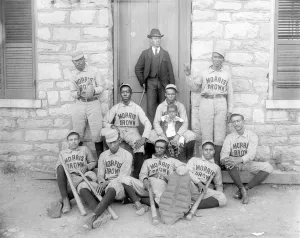 African American baseball players from Morris Brown College, Atlanta, Georgia, c African American baseball players from Morris Brown College, Atlanta, Georgia, c