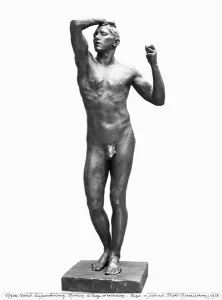 The Age of Bronze, after 1877 (bronze) (b/w photo) (see also 279785-86) The Age of Bronze, after 1877 (bronze) (b/w photo) (see also 279785-86)