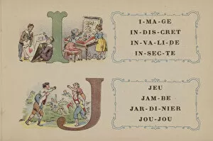 Alphabet De La Phosphatine Falieres Collection: Alphabet De La Phosphatine Falieres (colour litho)
