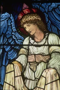 Angel of Suffering, Right Hand Angel from the St. Catherine Window Angel of Suffering, Right Hand Angel from the St. Catherine Window