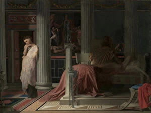 Images Dated 13th November 2012: Antiochus and Stratonice, c. 1838 (oil on linen)