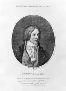 Antoine Christophe Saliceti (1757-1809) engraved by Carlo Lasinio (1759-1838) (engraving) Antoine Christophe Saliceti (1757-1809) engraved by Carlo Lasinio (1759-1838) (engraving)